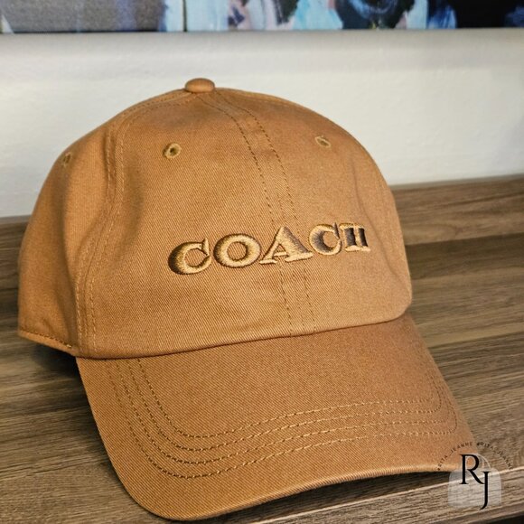Coach Women’s Baseball Hat – Light Saddle | NWT - Picture 1 of 7